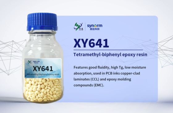 XY641 Resina Epóxi Tetrakis Hidroximetil Difenilol Propano CAS 85954-11-6 4,4'-Bis(2,3-epoxipropóxi)-3,3',5,5'-tetrametilbifenil